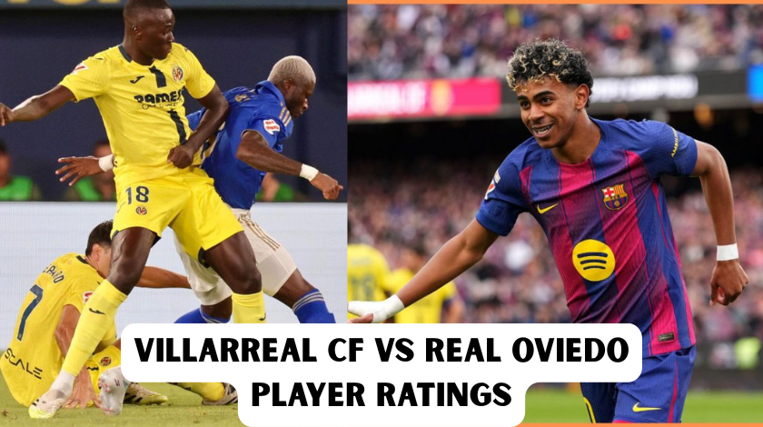 villarreal cf vs real oviedo player ratings